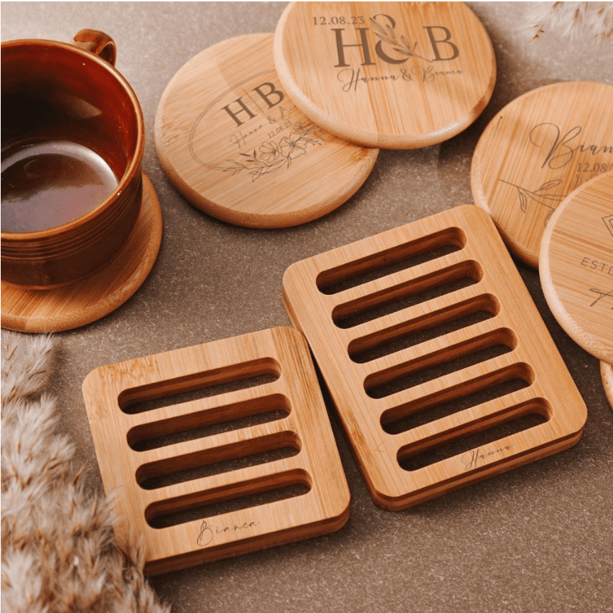 Engraved Coaster Set